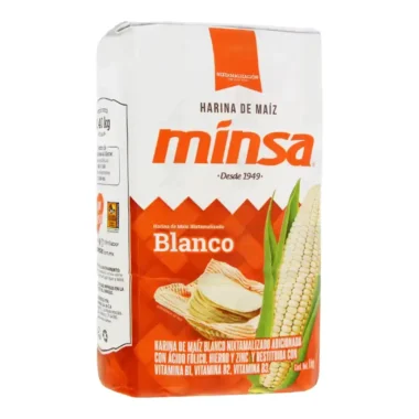 Harina de Maíz blanco Minsa