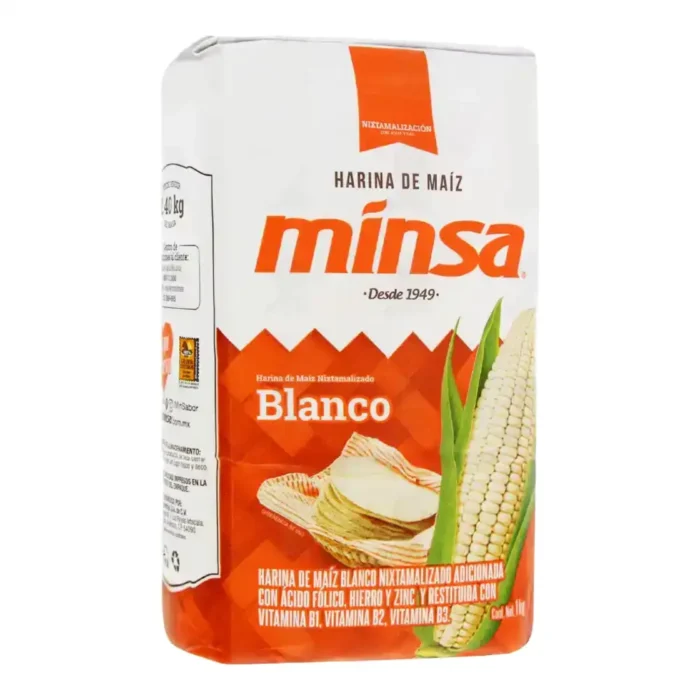 Harina de Maíz blanco Minsa