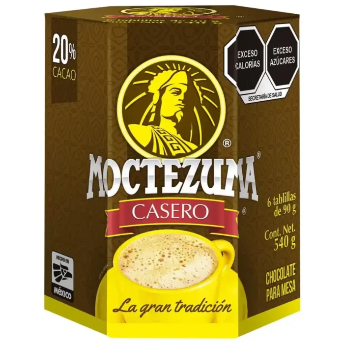 Chocolate Moctezuma casero 540g