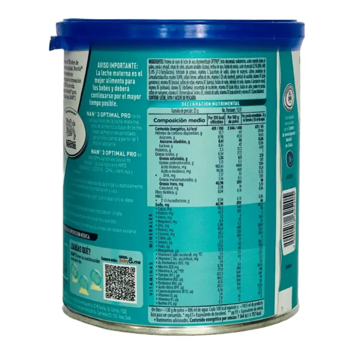 Leche Nan 3 360g - Imagen 2