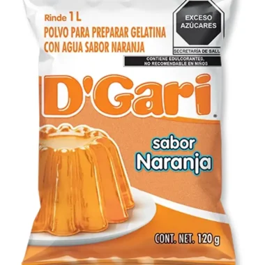 Gelatina DGari Naranja