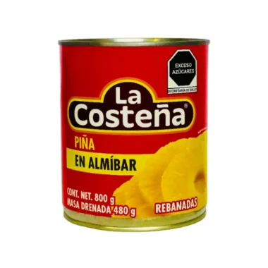 Piña en almíbar en rebanadas 800 g
