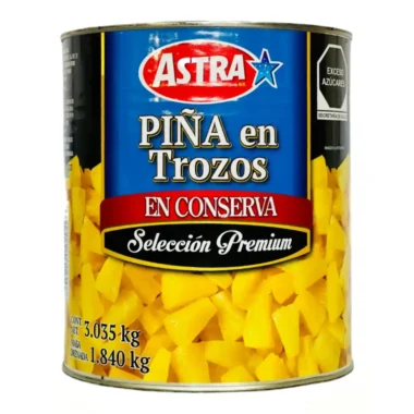 Piña en trozos 3.035 kg