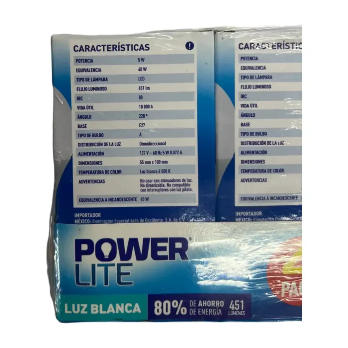Foco Led Power Lite 5W - Imagen 2