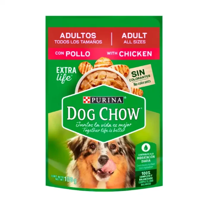 Dog Chow sobre pollo 100gr