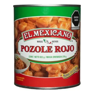 Pozole rojo El Mexicano 822gr