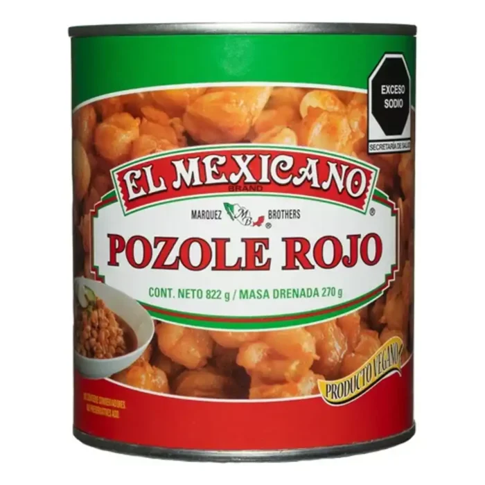 Pozole rojo El Mexicano 822gr