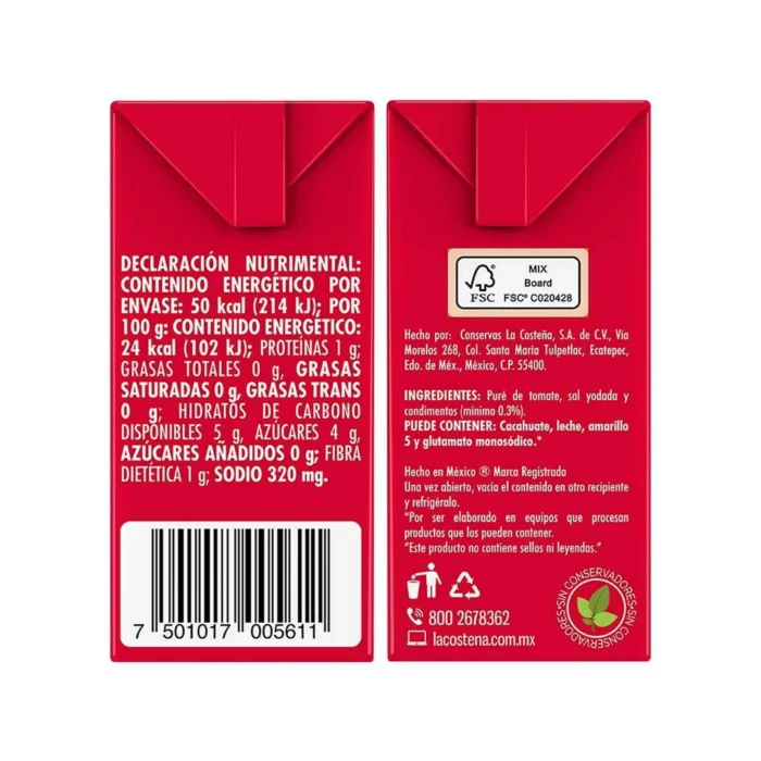 Puré de tomate 210g - Imagen 2