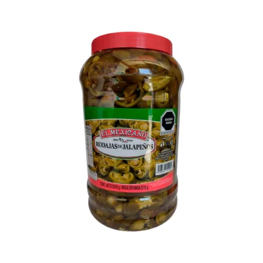 Nachos de jalapeño El Mexicano Vitrolero 3.82kg