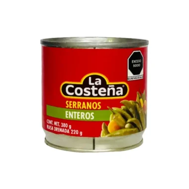Serranos enteros 380g