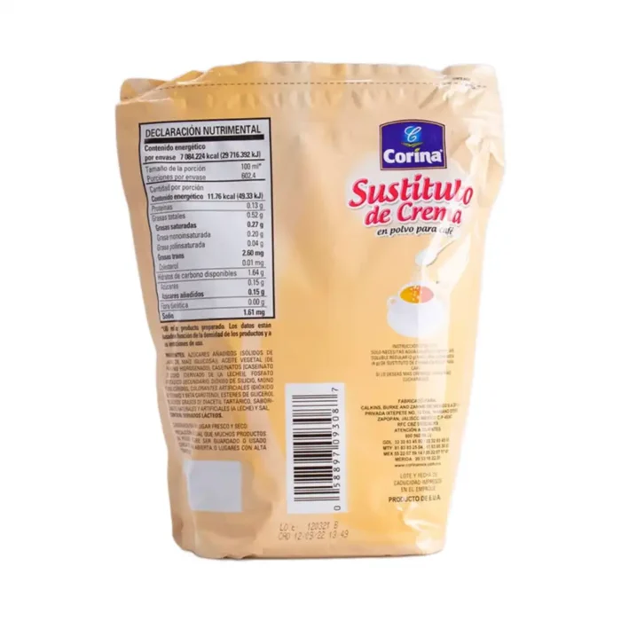 Sustituto de crema en polvo para café 1Kg - Imagen 2