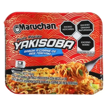 Sopa Yakisoba sabor res estilo Teriyaki 113.4g