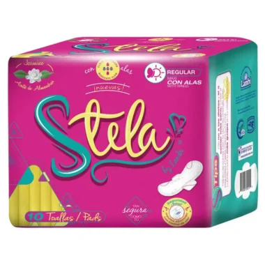 Stella con alas 10pzs