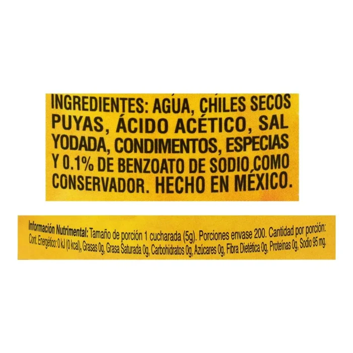 Salsa picante Valentina 3 pack - Imagen 2