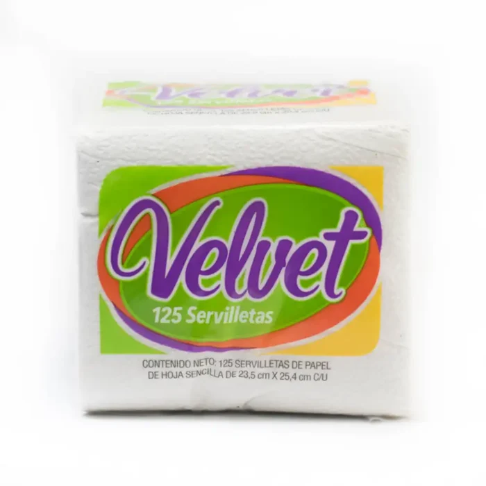 Servilleta Velvet 125pzs
