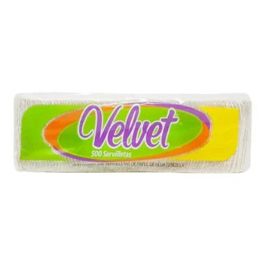 Servilleta Velvet 500pzs