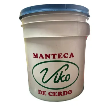 Manteca de cerdo 18kg