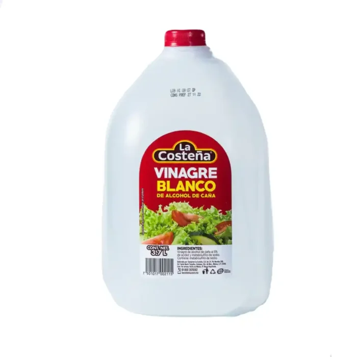 Vinagre Blanco de Caña La Costeña 3.7Lt