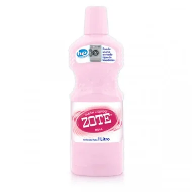 Detergente líquido rosa 1L
