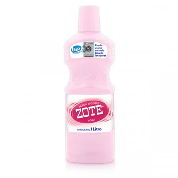 Detergente líquido rosa 1L
