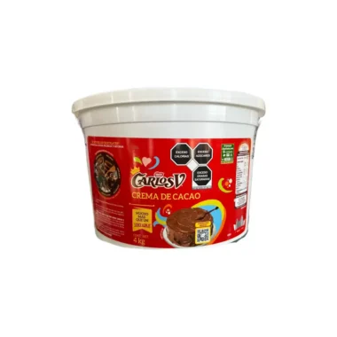 Crema de cacao untable Carlos V 4kg