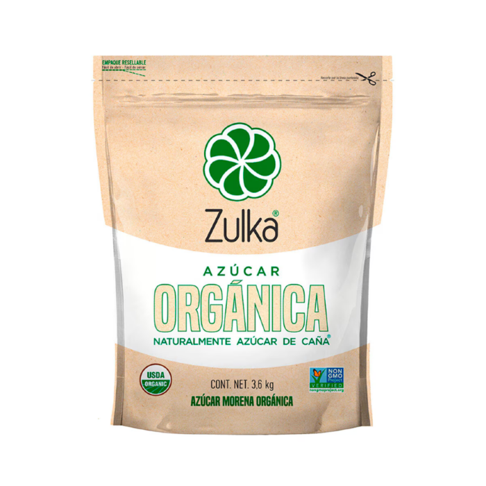 Zulka morena orgánica 3.6kg