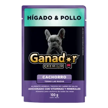 Ganador premium cachorro pouch 100gr
