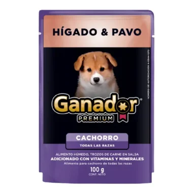 Ganador premium cachorro pouch 100gr