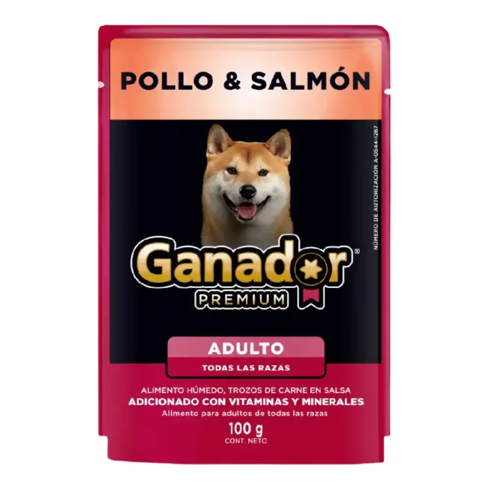 Ganador premium adulto pouch 100gr