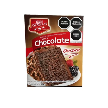 Harina Tres Estrellas Chocolate 432gr
