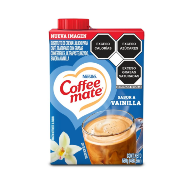 Coffee Mate vainilla líquido  530g
