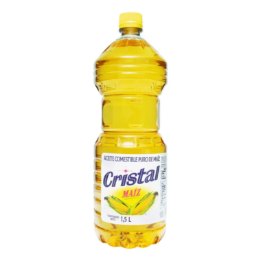 Aceite de maíz Cristal 1.5L