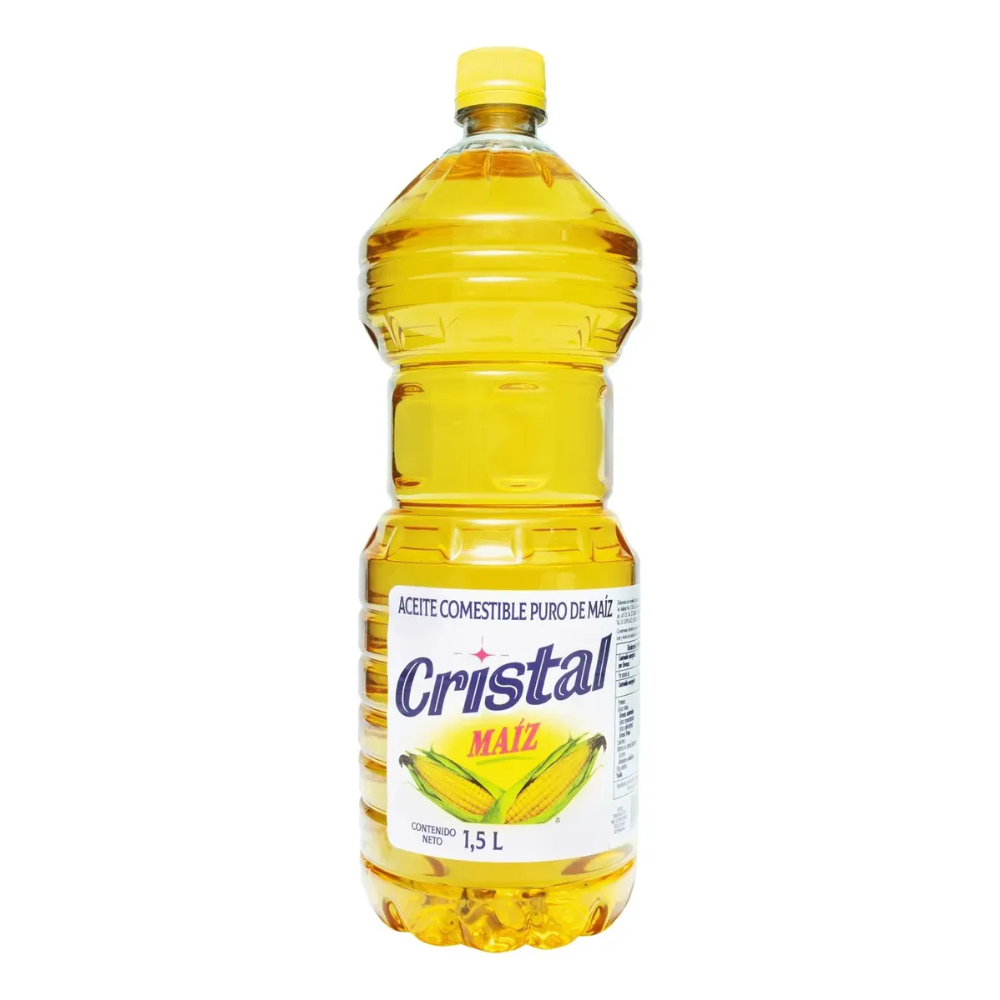 Aceite de maíz Cristal 1.5L