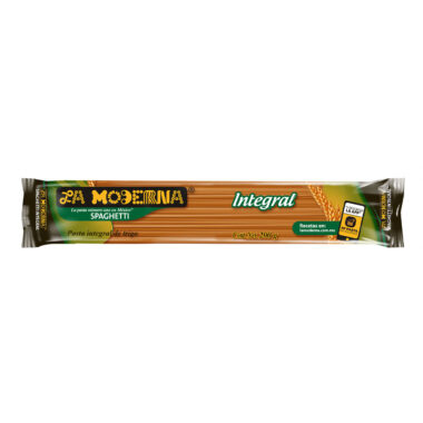 Pasta integral de spaguetti 200g
