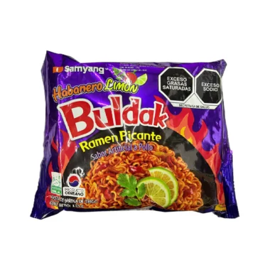 Buldak habanero limón 140gr